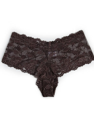 Sensual Brown Lace 2 Piece Panties image 2