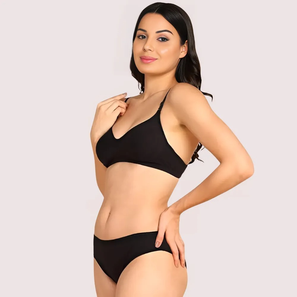 Breathable Cotton Lingerie Set for Her (2 pack) image 2