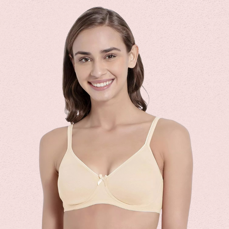 Breathable Cotton Non-Wired Bra (Pack of 2) image 5