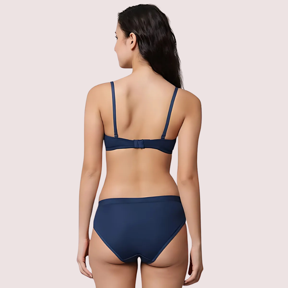 Classic Cotton Sexy Bra & Panty Set (2 pack) image 3