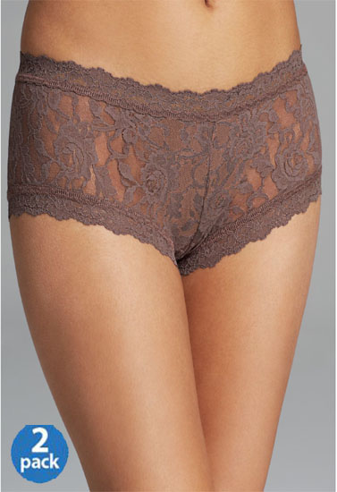 Sensual Brown Lace 2 Piece Panties image 3
