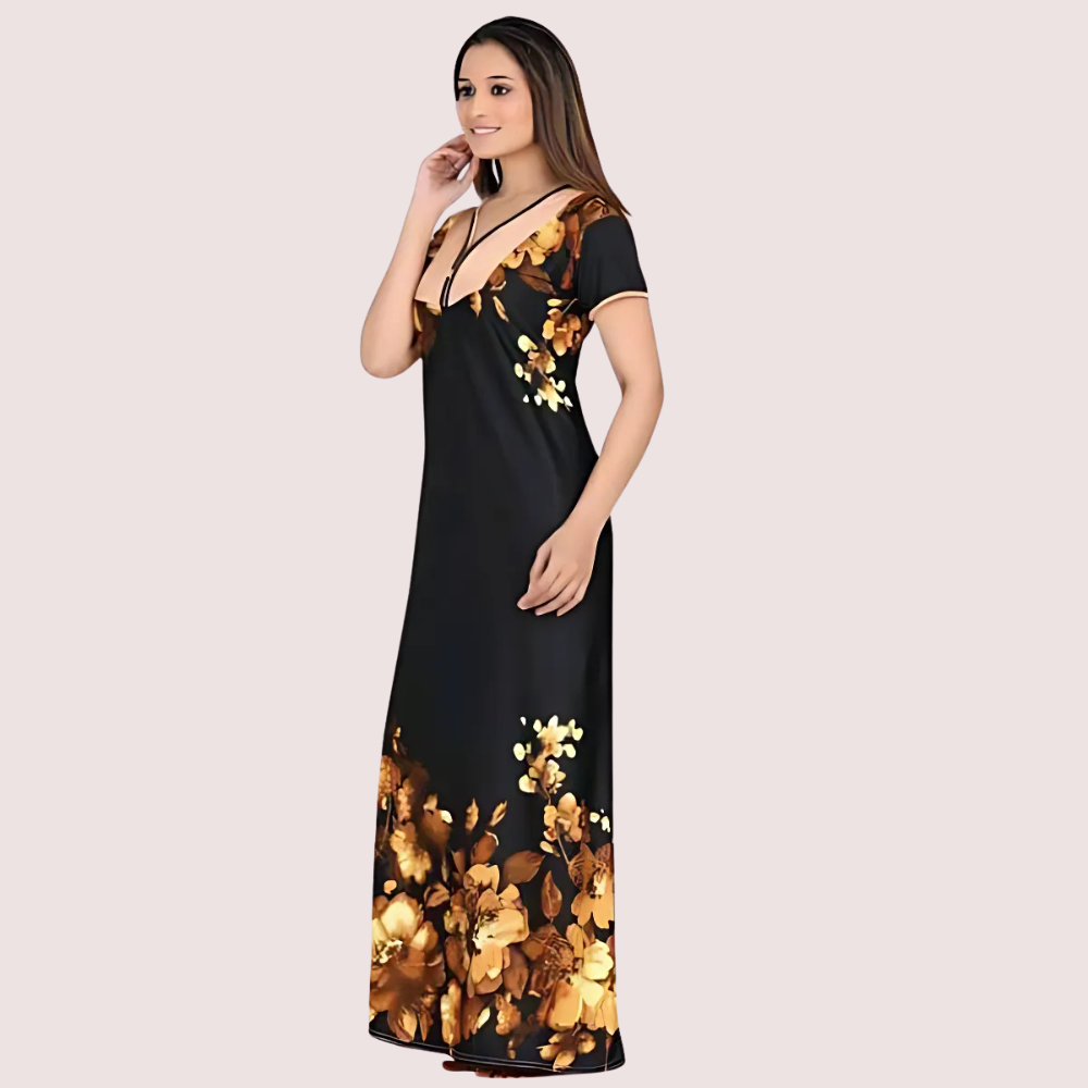 Satin Maxi Nightgown for Women image 2