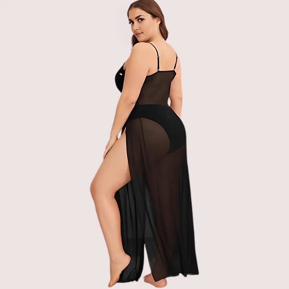 Moonlit Temptation Sheer Nightgown image 3