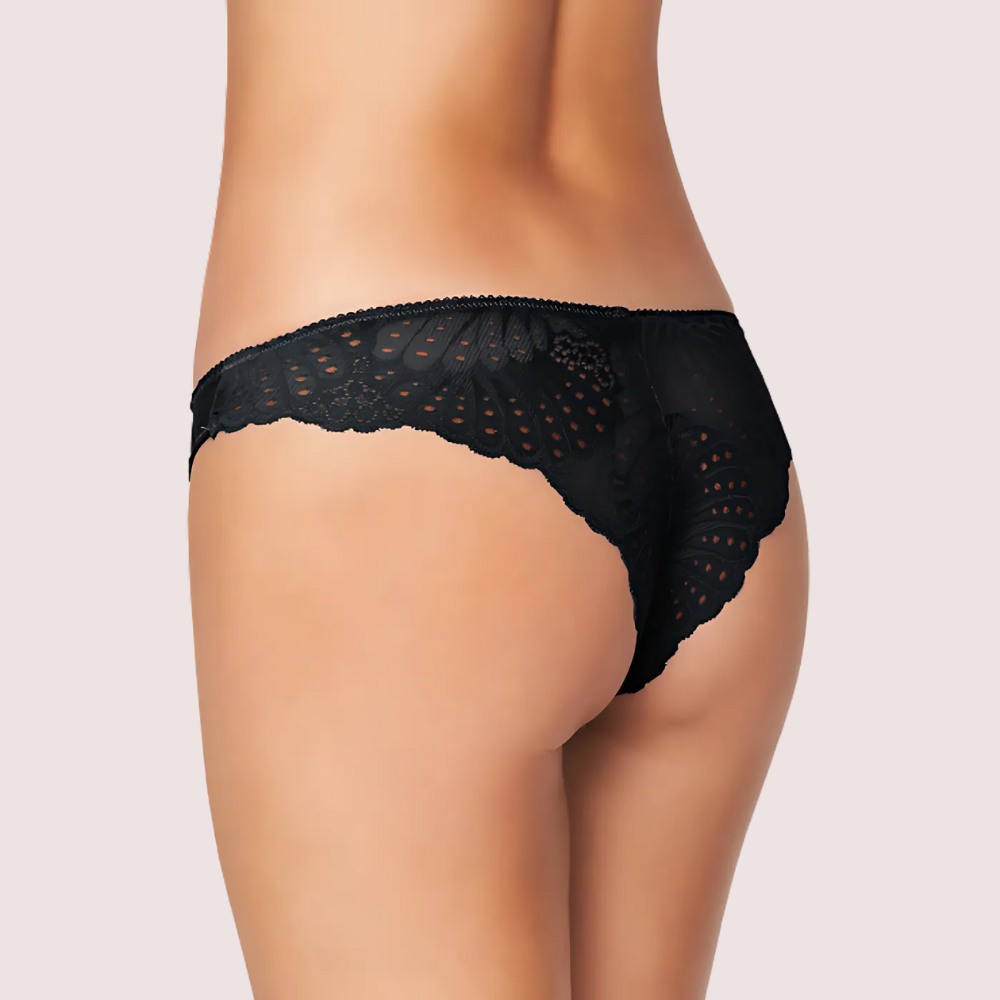2 Classic Lace Sultry Tanga Thong underwear image 2