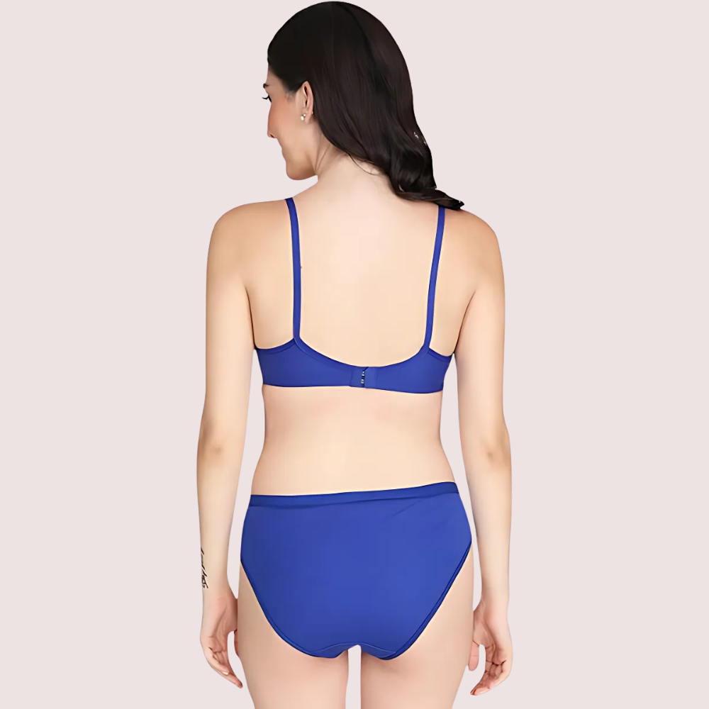 Non-Padded Bra Panty Set for Women (2 pack) image 3