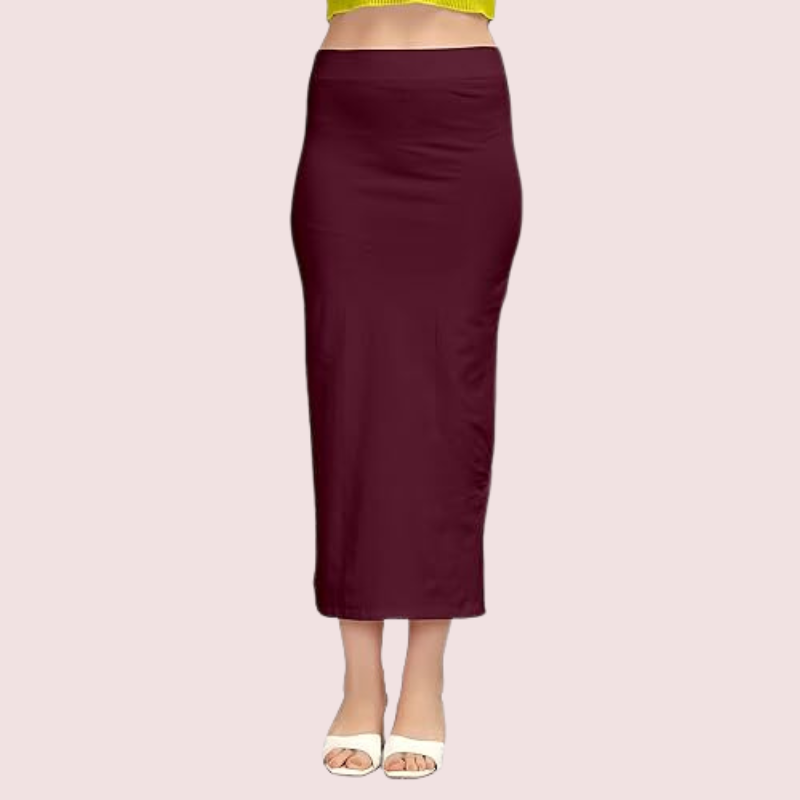 French Daina Cotton Shapewear Petticoat for Sarees image 2