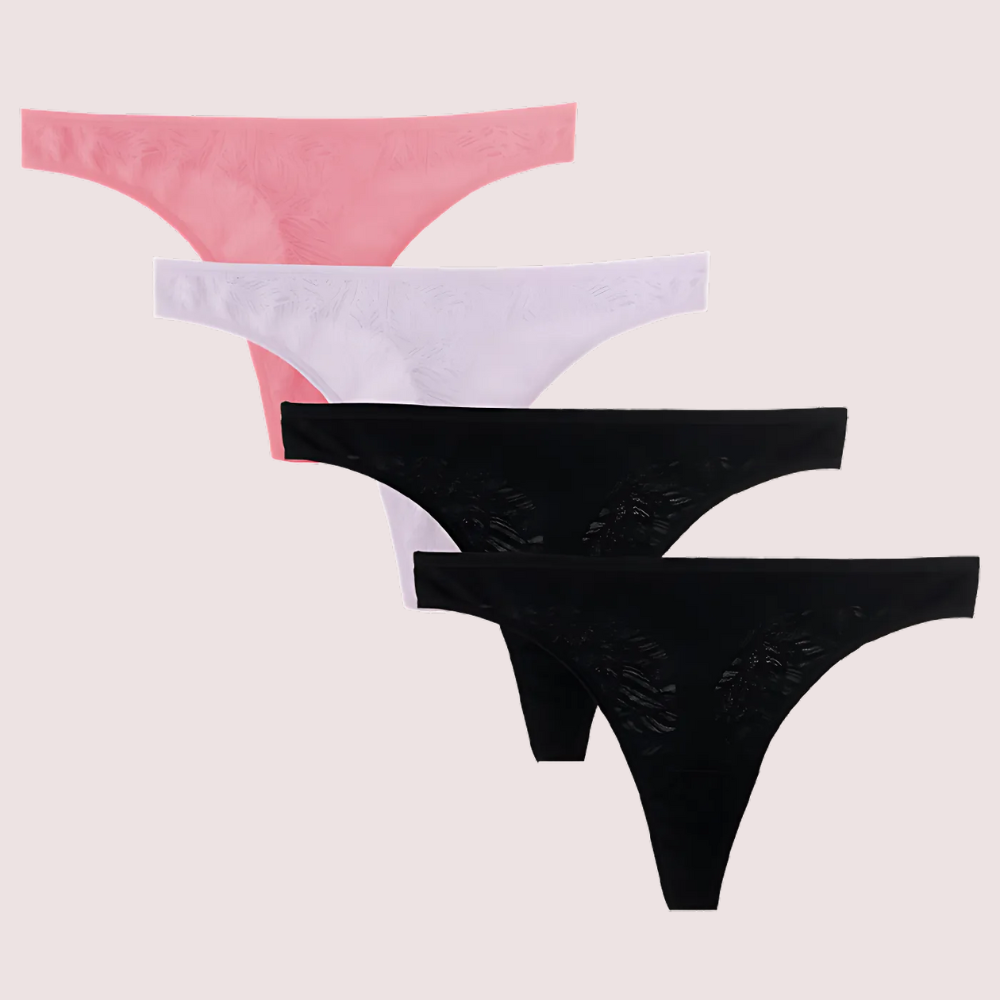 Sexy Lace thong panties pack of 4 image 3