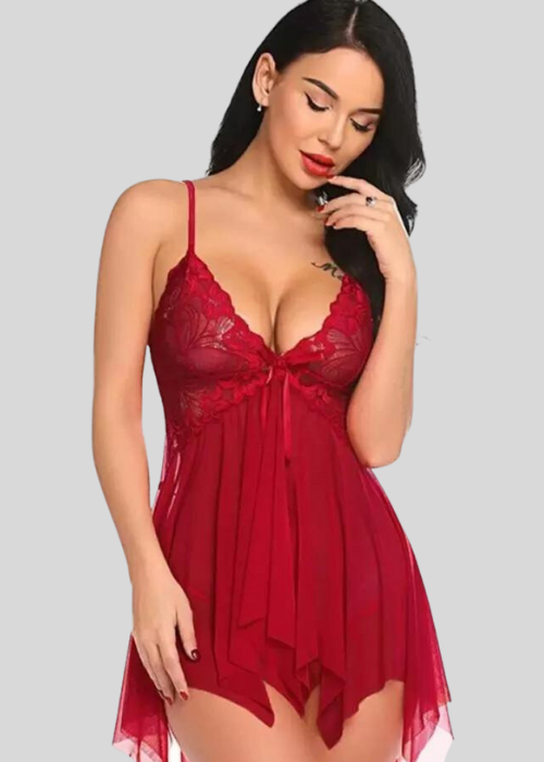 Mini Baby Doll Nightwear for Sultry Seduction image 2