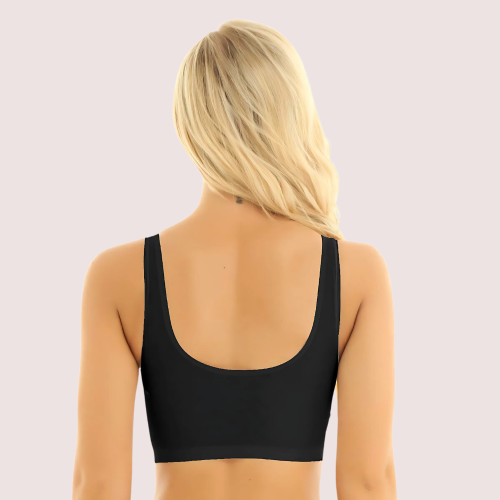 Luxury Padded Seamless Laser Cut Sports Bra image 3