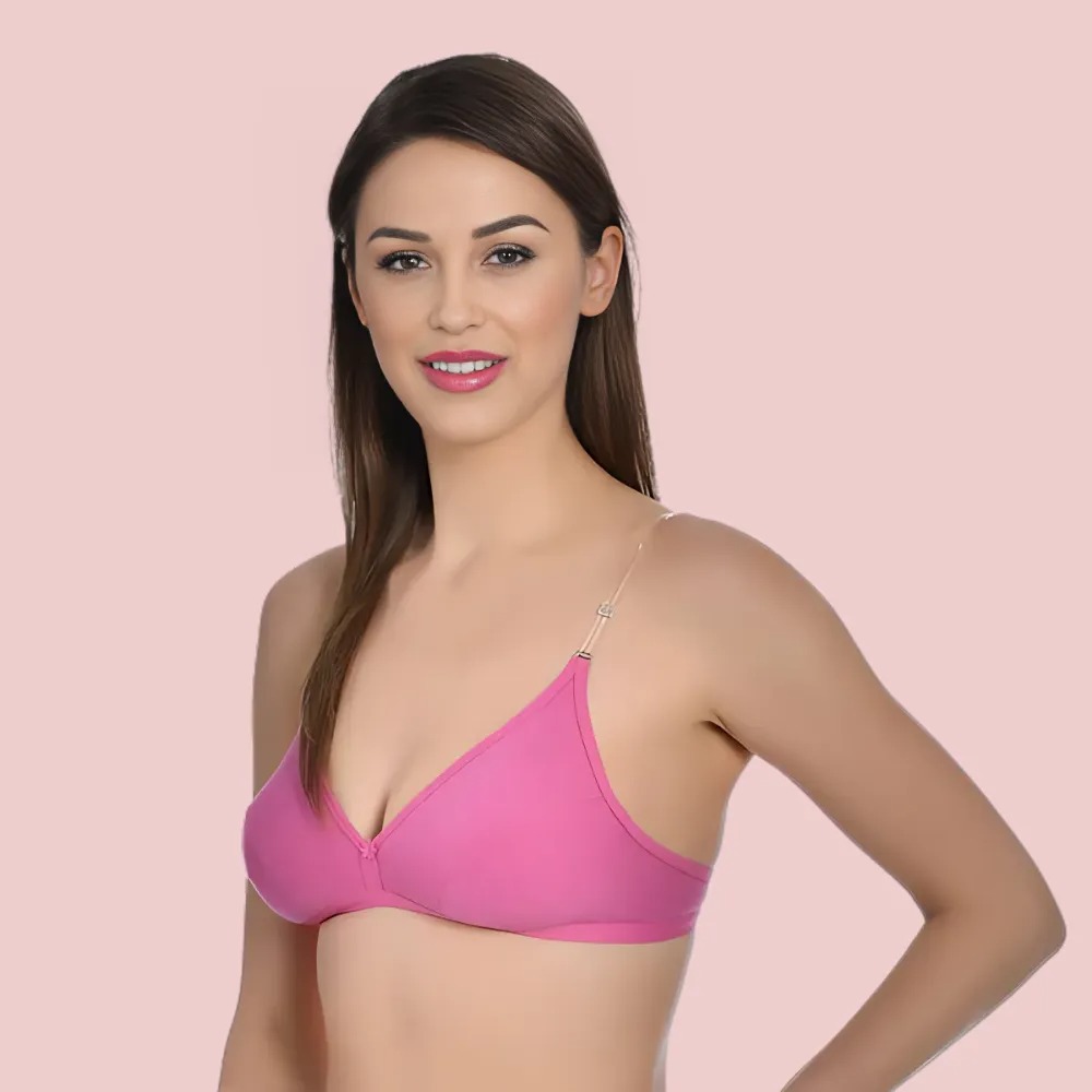 Bliss Wear Non-Wired Padded Bra Essentials – 6 Pack image 18