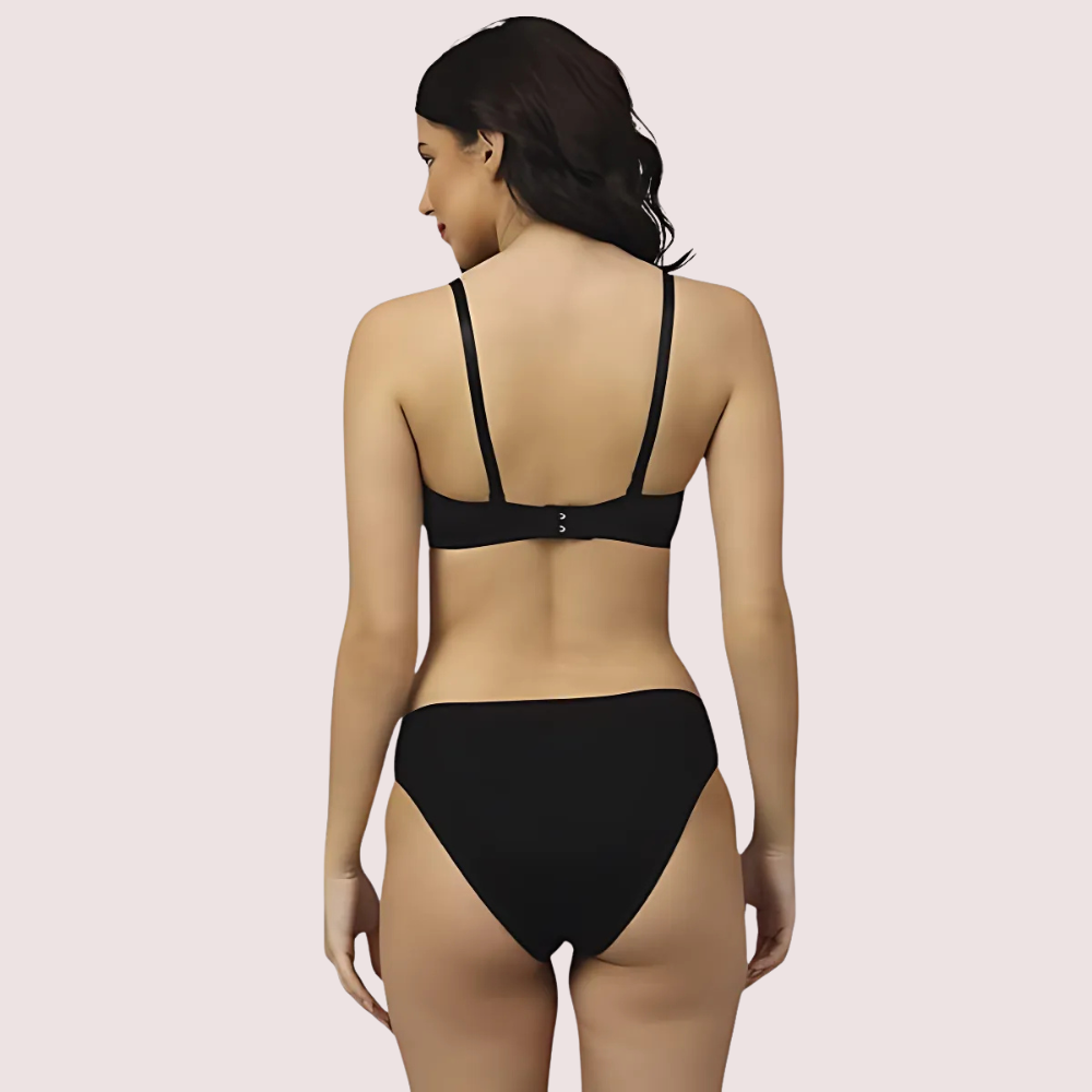 Casual Cotton Comfort Bra Panty Set (2 pack) image 3