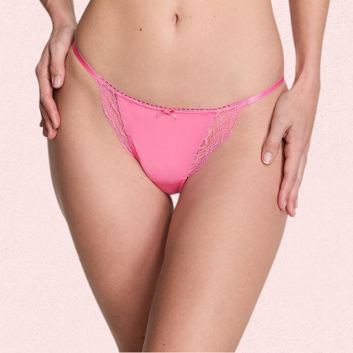 Crimson Whisper Lace Maid Costume & G-String image 4