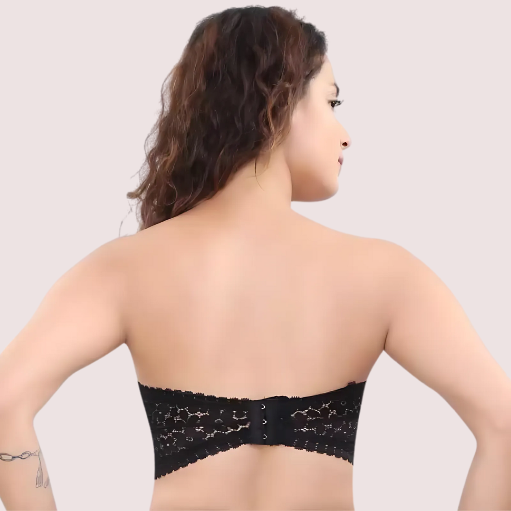 Seamless and Wirefree Tube Bra with Supreme Stretch image 3