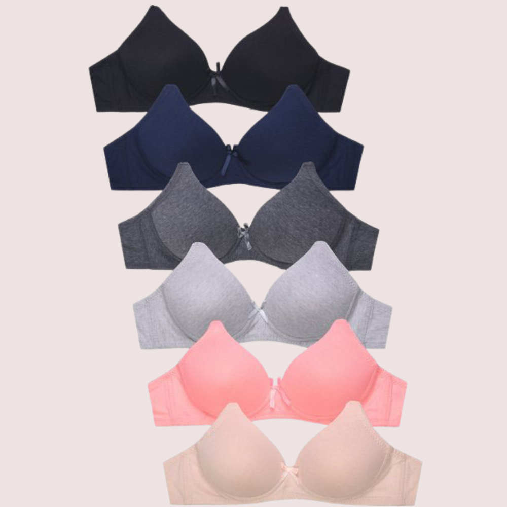 2 pack wirefree seamless Padded bra image 6