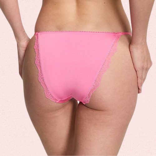 Crimson Whisper Lace Maid Costume & G-String image 5