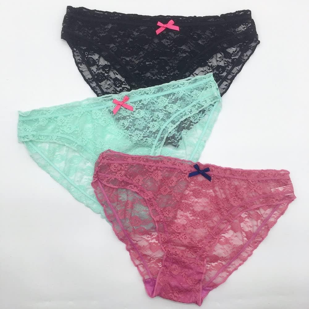 Low Rise Lace Panties Set - Pack of 4 image 3
