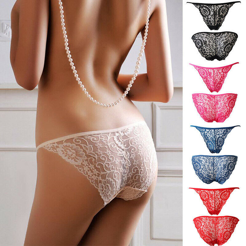 2 pack Sexy Womens Signature Lace Bikini panties image 5