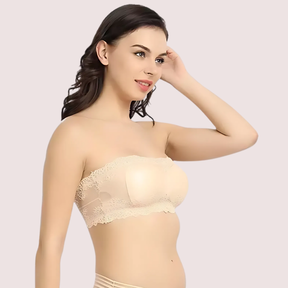 Wirefree and Stretchable Tube Bra for Ultimate Comfort image 2