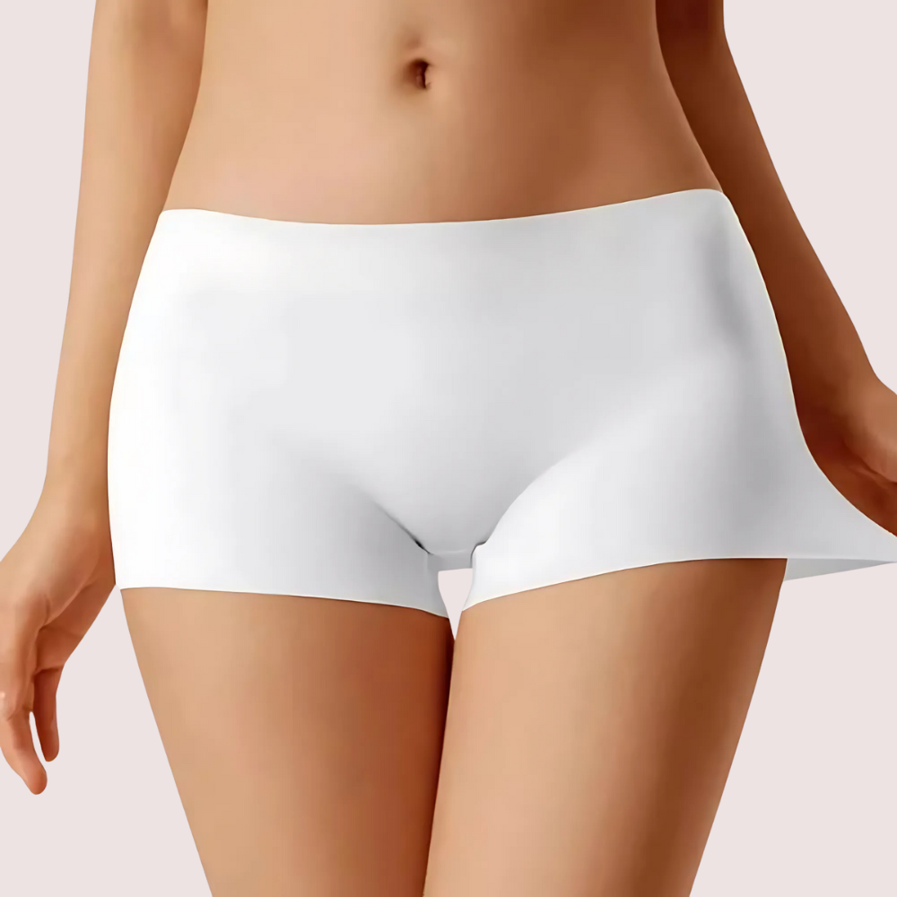 Women's Seamless Ice Silk Boyshorts Panties (4pcs) image 2