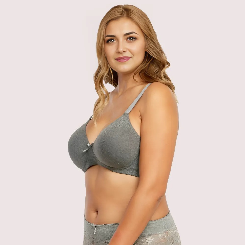 2 Pack No Wire Full Cup Light Padded bra image 3