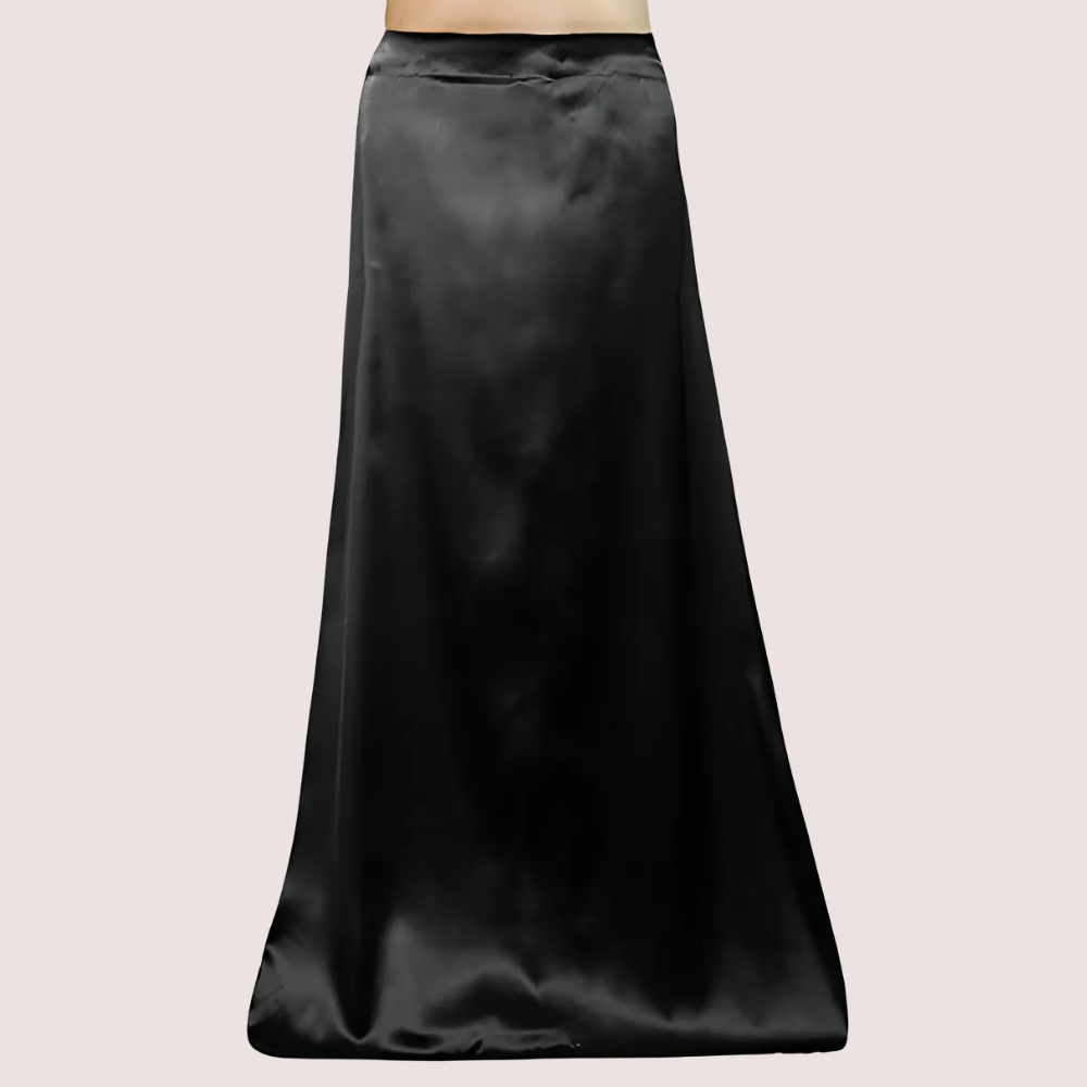 Combo Women's Satin Petticoat Inskirt (Black, Light-Beige, White) image 2