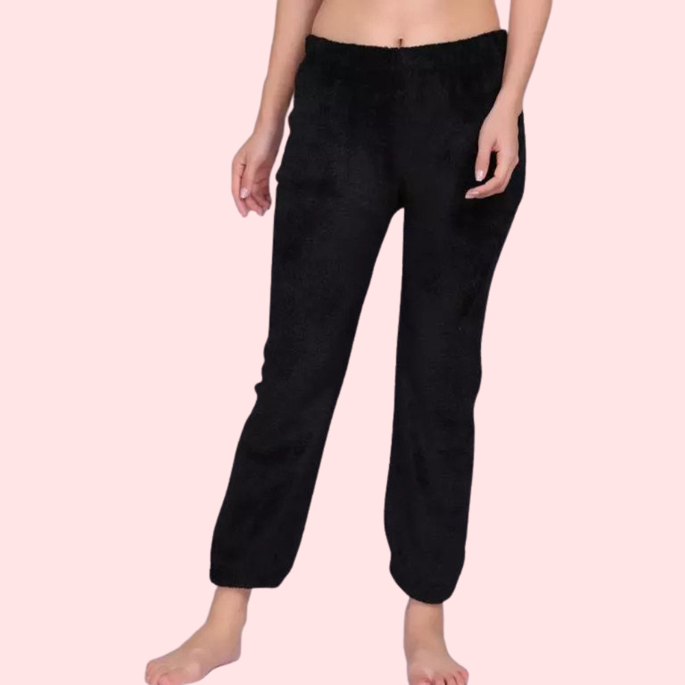 Women’s Stylish Fleece Warm Pajamas – Pack of 2 image 2