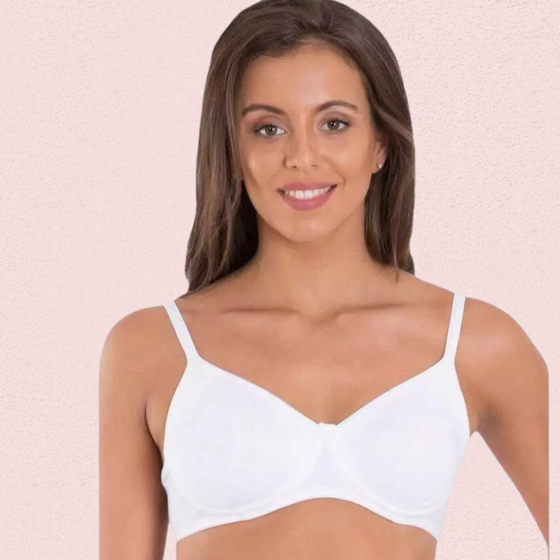 Breathable Cotton Non-Wired Bra (Pack of 2) image 2