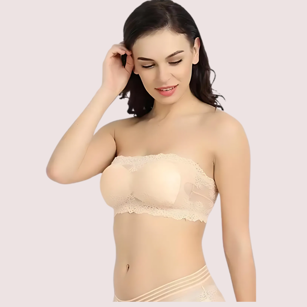 Wirefree and Stretchable Tube Bra for Ultimate Comfort image 4